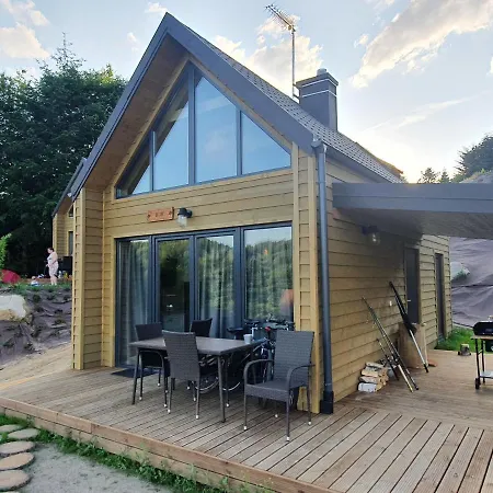 Ostrzycki Las Domki Nad Jeziorem -Balia-Sauna-Prywatny Pomost Pierszczewo Esterno foto