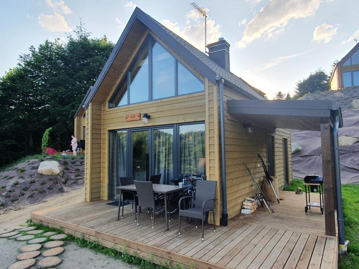 Holiday home Ostrzycki Nad Jeziorem -balia-sauna-prywatny Pomost