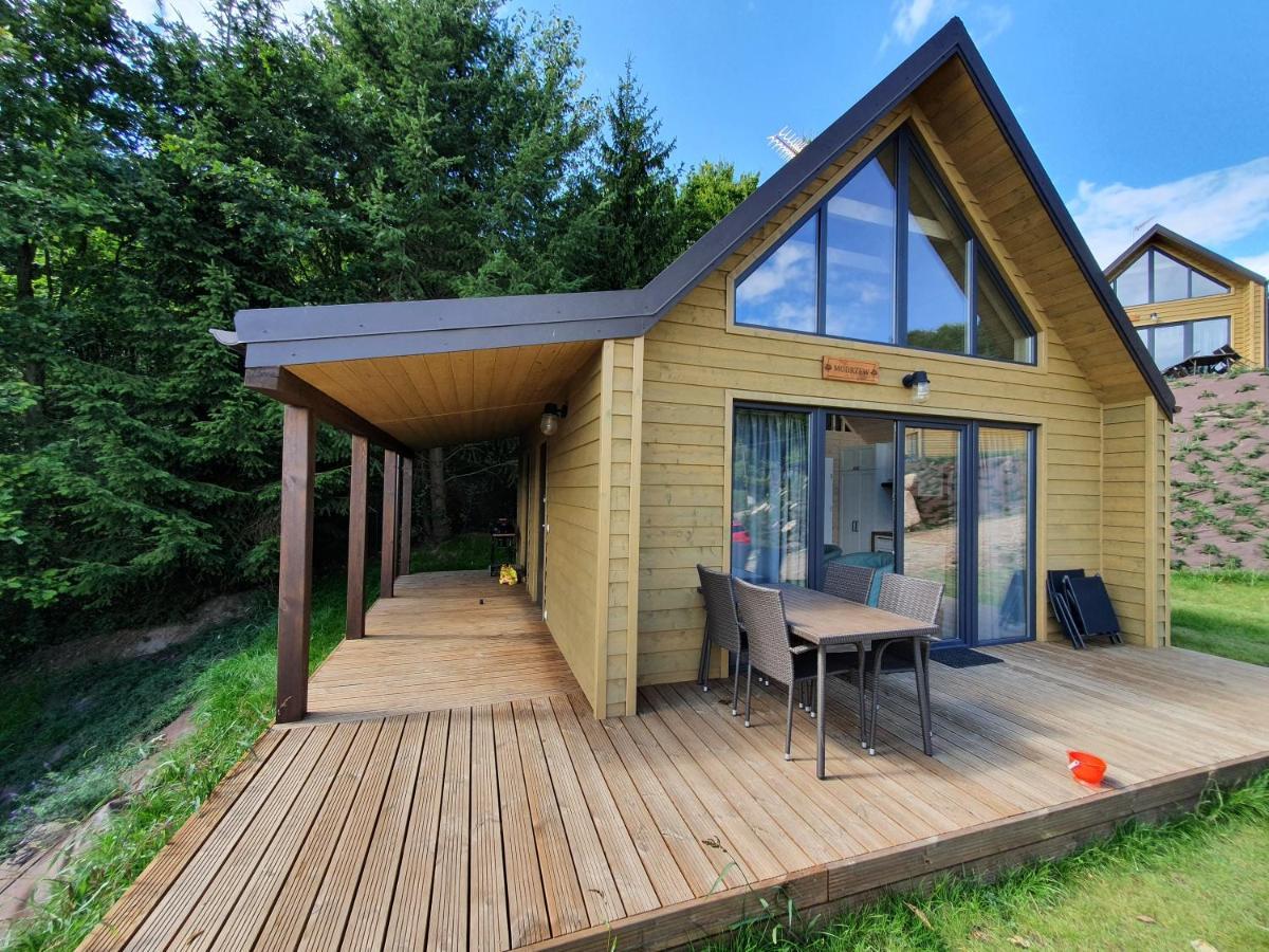 Ferienhaus Ostrzycki Nad Jeziorem -balia-sauna-prywatny Pomost