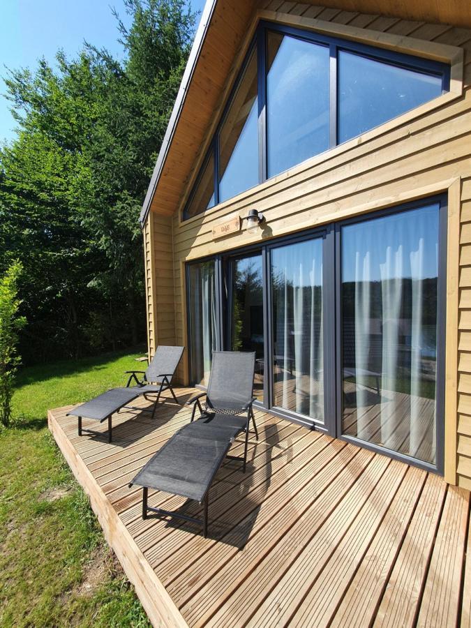 Ferienhaus Ostrzycki Nad Jeziorem -balia-sauna-prywatny Pomost