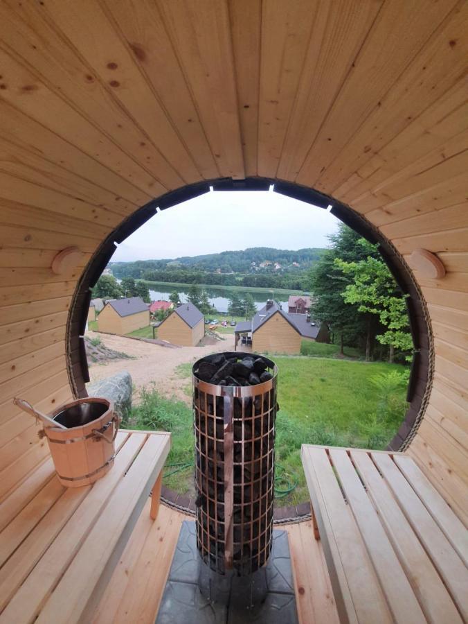 Holiday home Ostrzycki Nad Jeziorem -balia-sauna-prywatny Pomost *