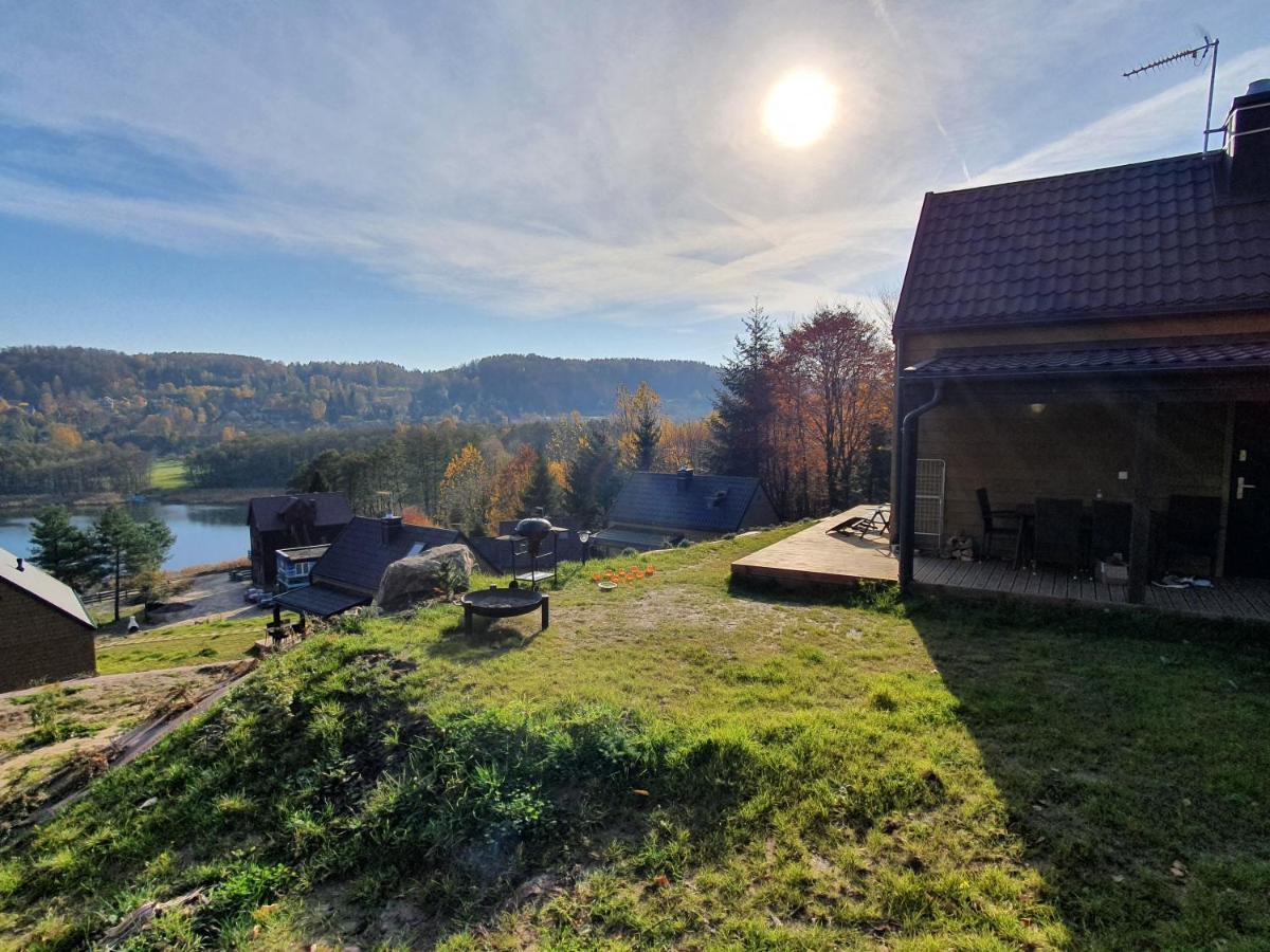 Ostrzycki Nad Jeziorem -balia-sauna-prywatny Pomost *